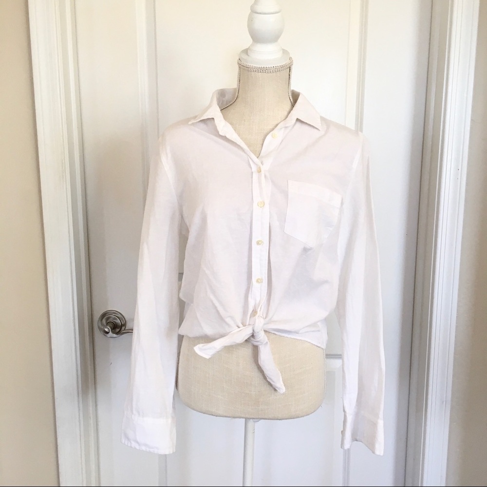 J.Crew Button-up Top!
